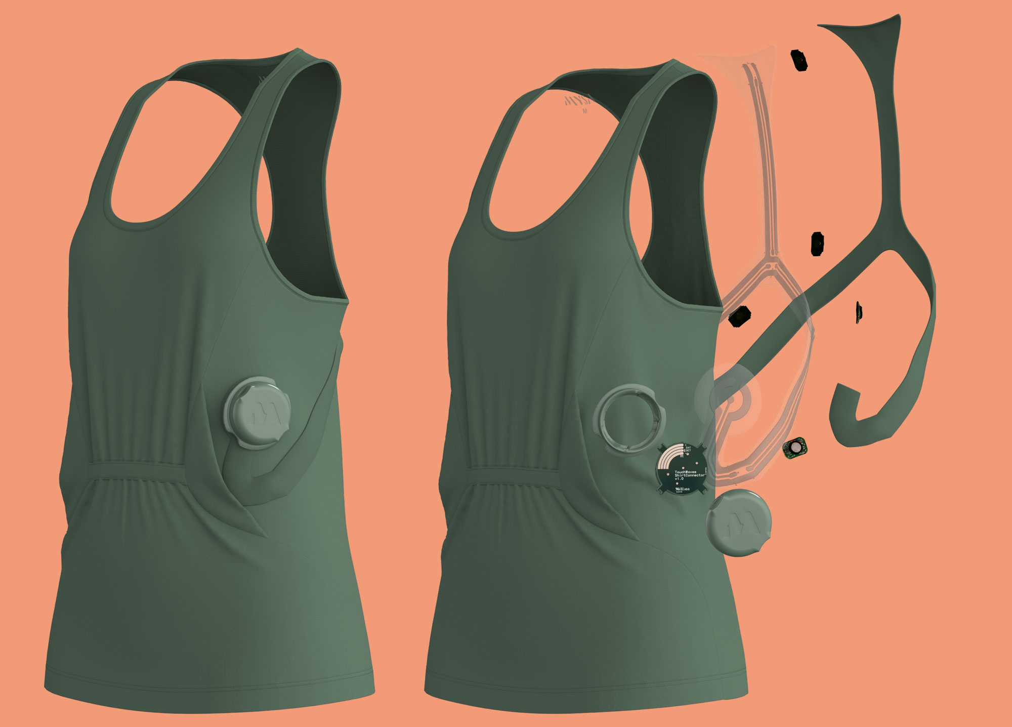 Smart Clothing Sensor & Haptic feedback Technology 2M Engineering