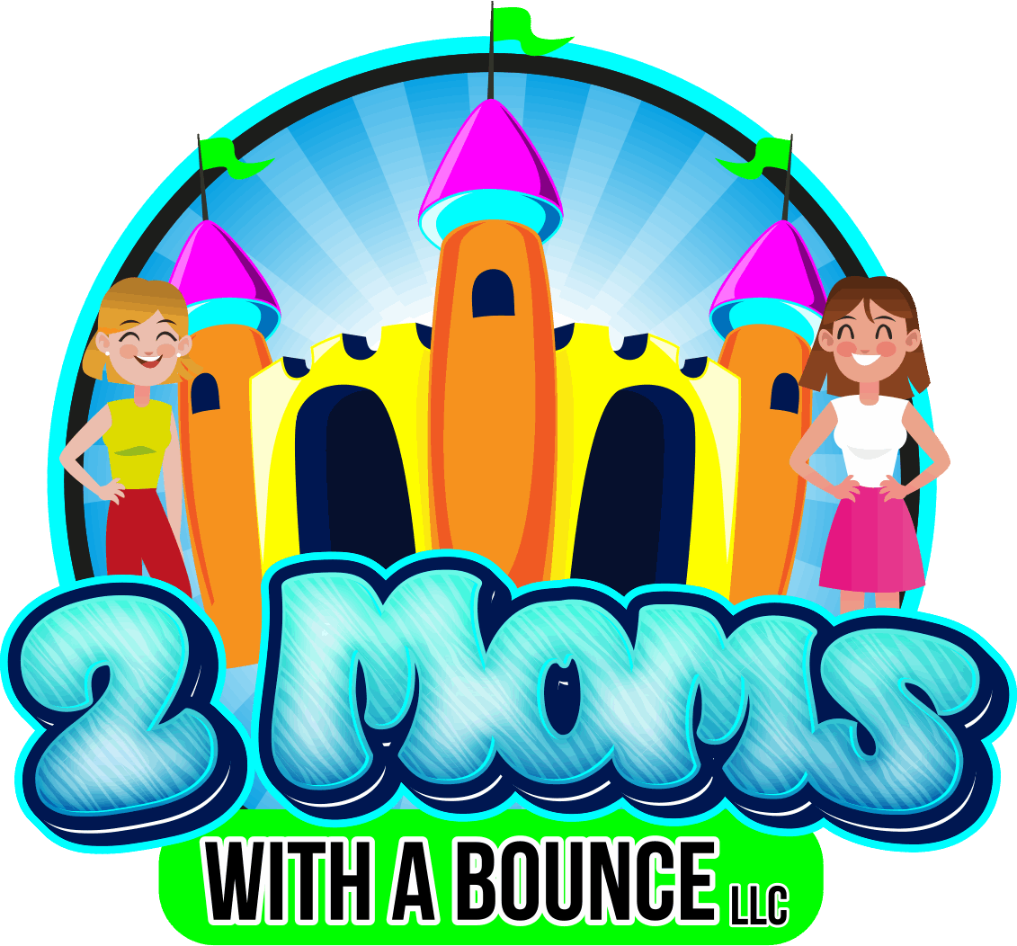 Two Moms with a Bounce Bounce House Party Rental Howell