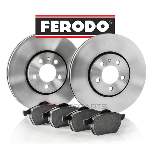 2P AUTOPARTS Prodotto DPF14025 Dischi freno e pastiglie anteriori