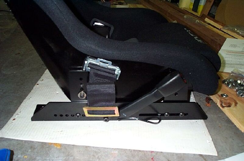 Sparco EVO seats & custom seat brackets
