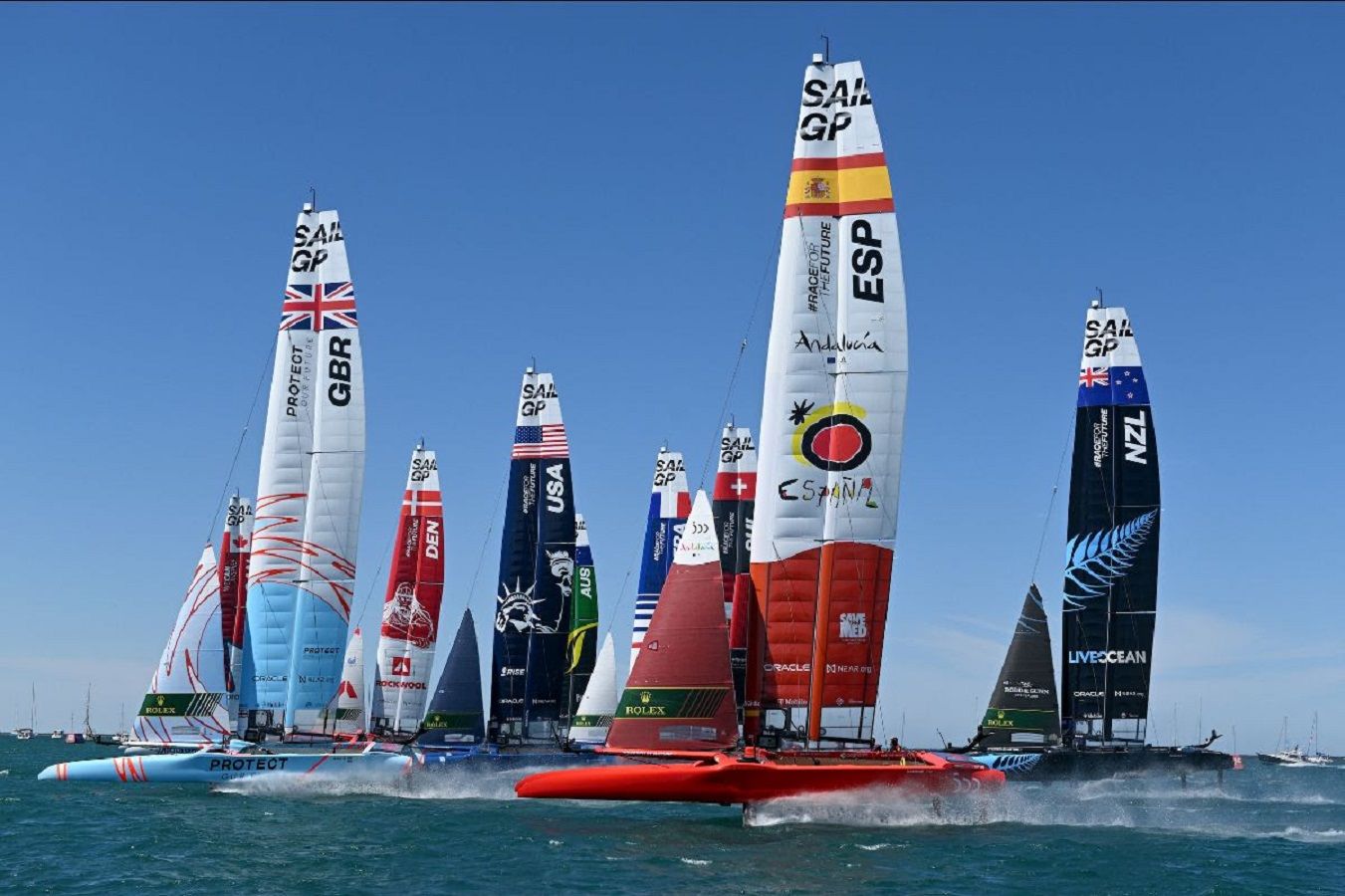 SailGP renueva su patrocinio global con Rolex por diez temporadas