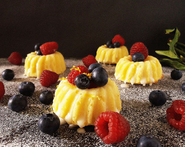 Love doesn't begin to describe how i feel about lemon cakes. Lemon Mini Bundt Cakes From Scratch 2pots2cook