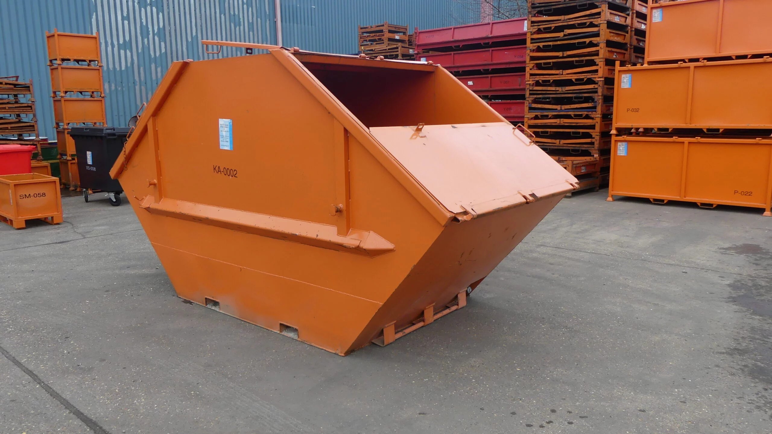 Lockable Skips for Scrap Metal Metal Skip Hire 2 Recycling Ltd