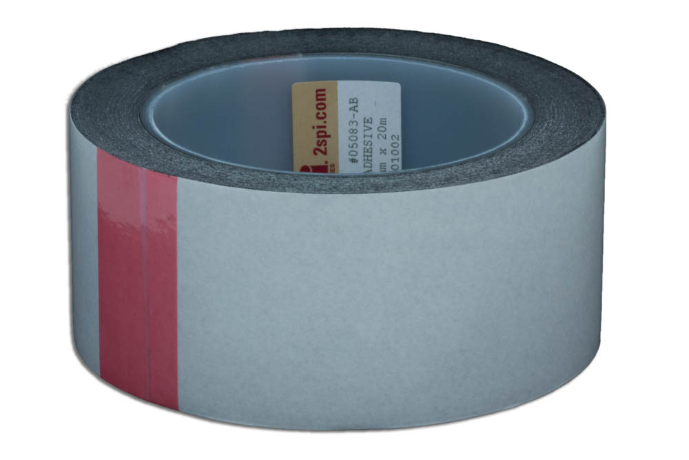 SPI Supplies Double Sided Adhesive Carbon Tape, Plastic Core Z05072