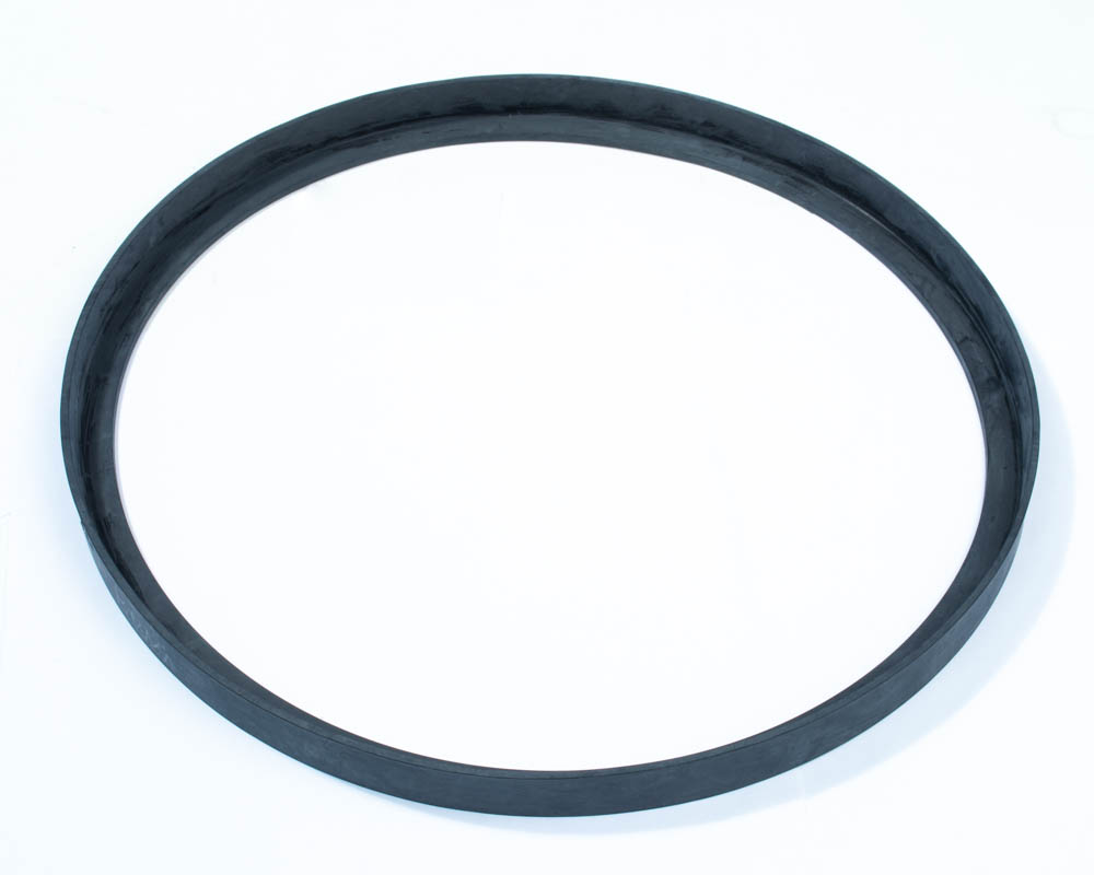 Rubber (BUNAN) Gasket for Bell Jar, 12 inch, Replacement for SPI Vacu