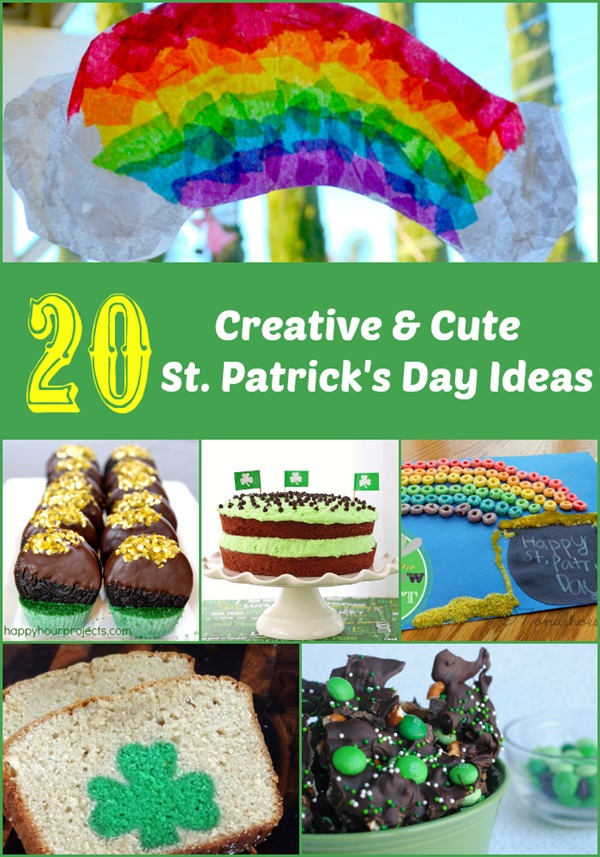 20 Creative & Cute St. Patrick's Day Ideas