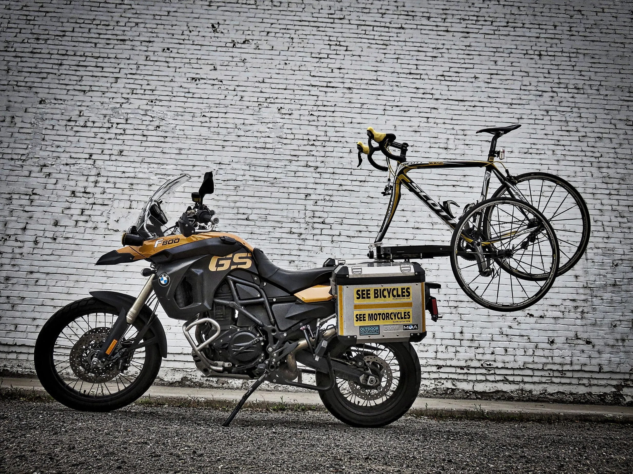 Moto Bicycle Carrier 2×2 Cycles