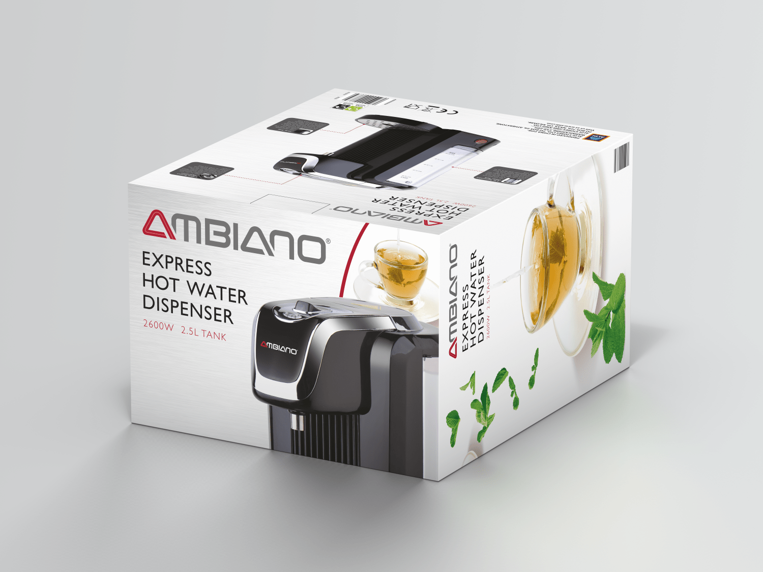Ambiano product packaging design 30two
