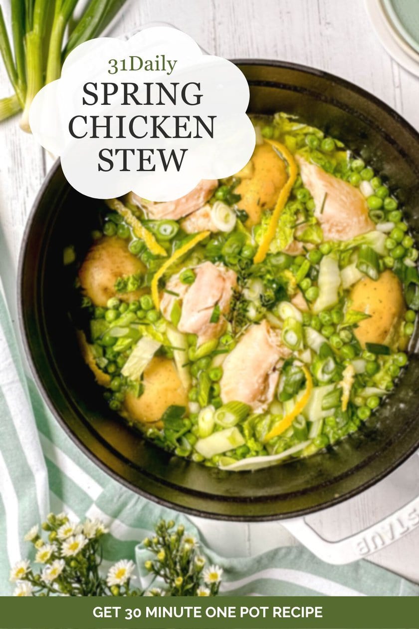 Easy Spring Chicken Stew 31 Daily