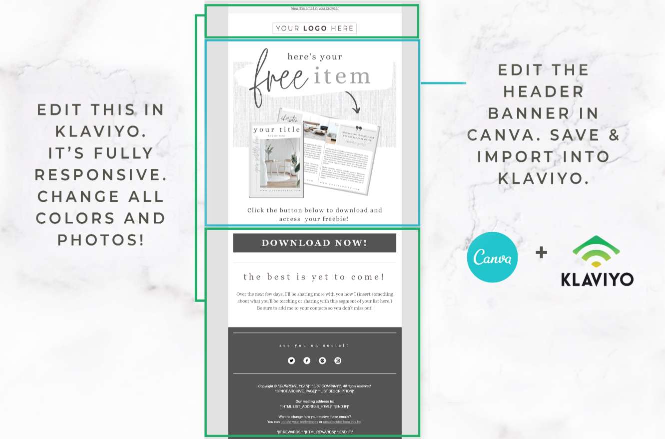 Email Templates for Klaviyo