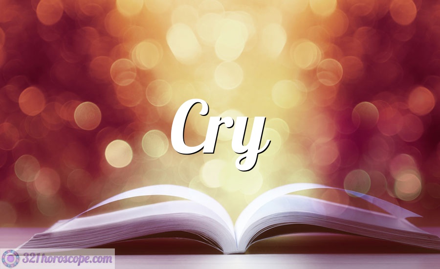 Cry Dream Meaning Dreams Horoscope