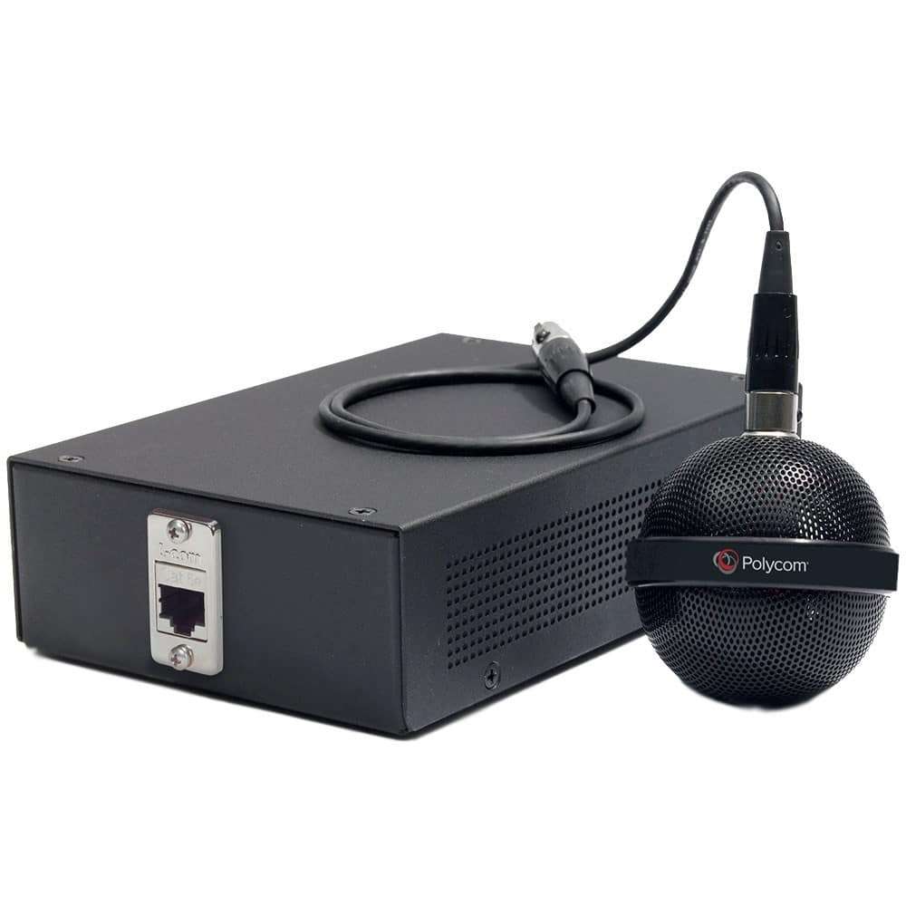 Ceiling Microphone Black "Primary" 323.tv