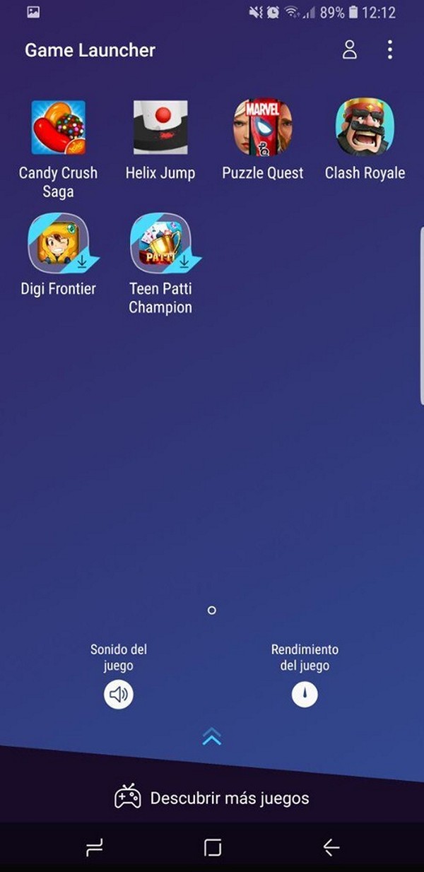 Samsung Game Launcher Old version for Android