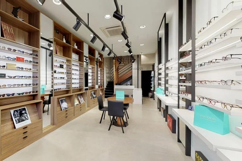 Panaidis Eyewear Boutique 3D Virtual Tour 360° Points Of View