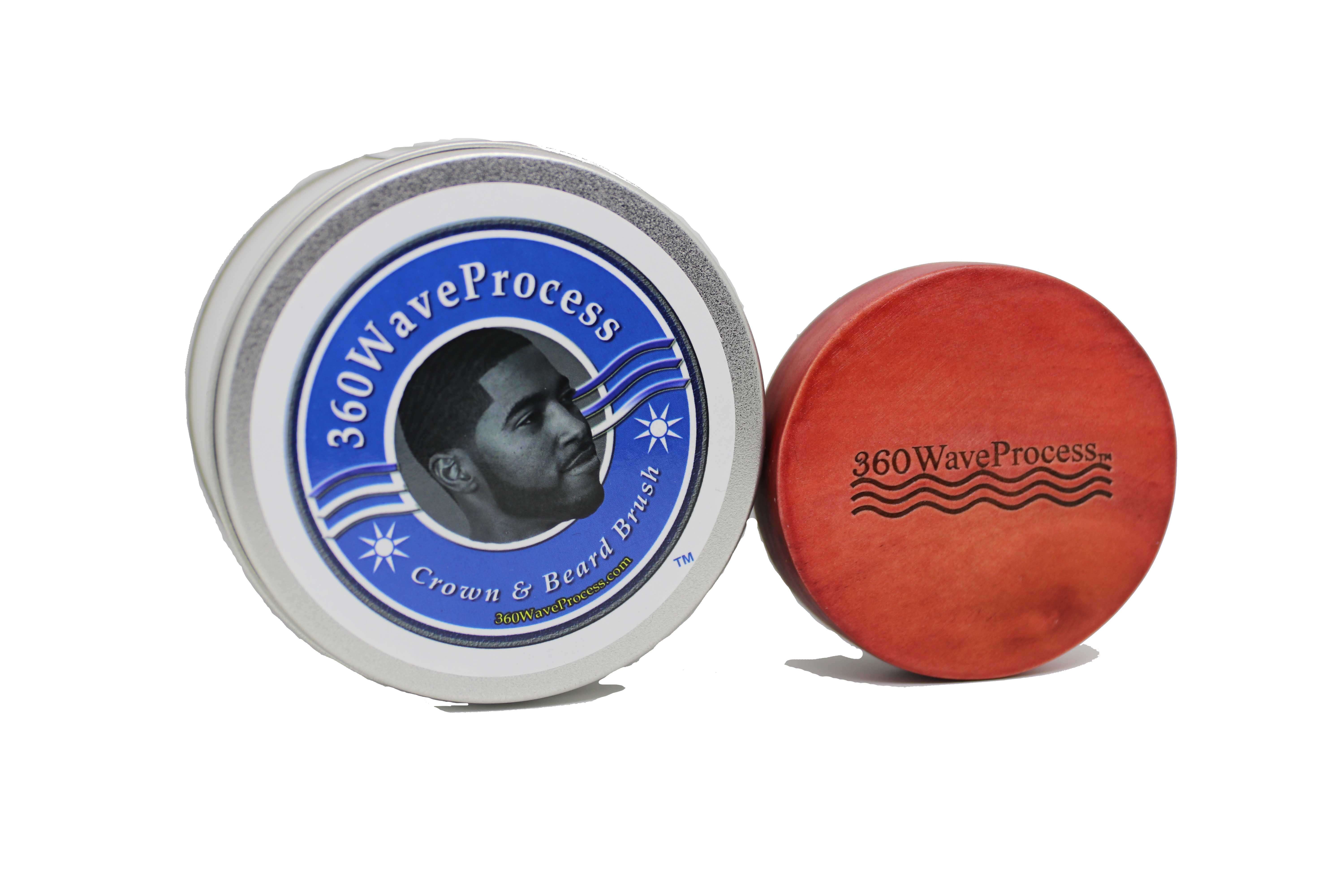 360WaveProcess Crown & Beard Brush (Crown Brush) 360WaveProcess