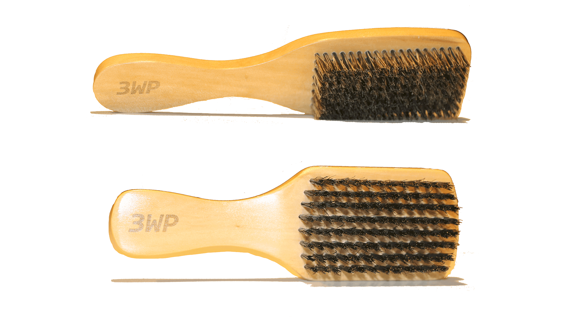 3WP Club Brush + Flat Hard Brush (Bundle DEAL) 360WaveProcess