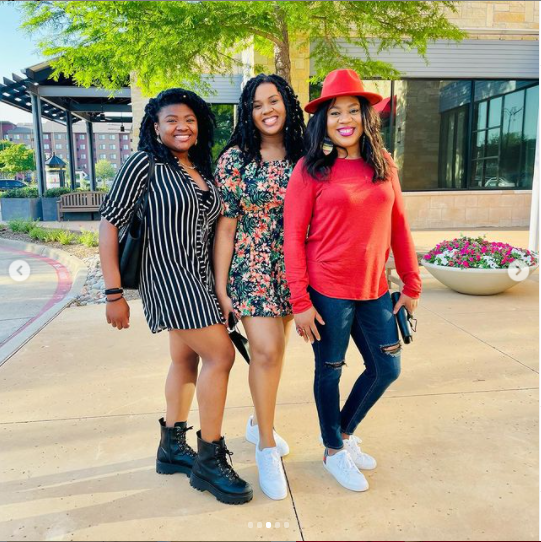 Stella Damasus shares lovely photos with her grownup daughters 36NG