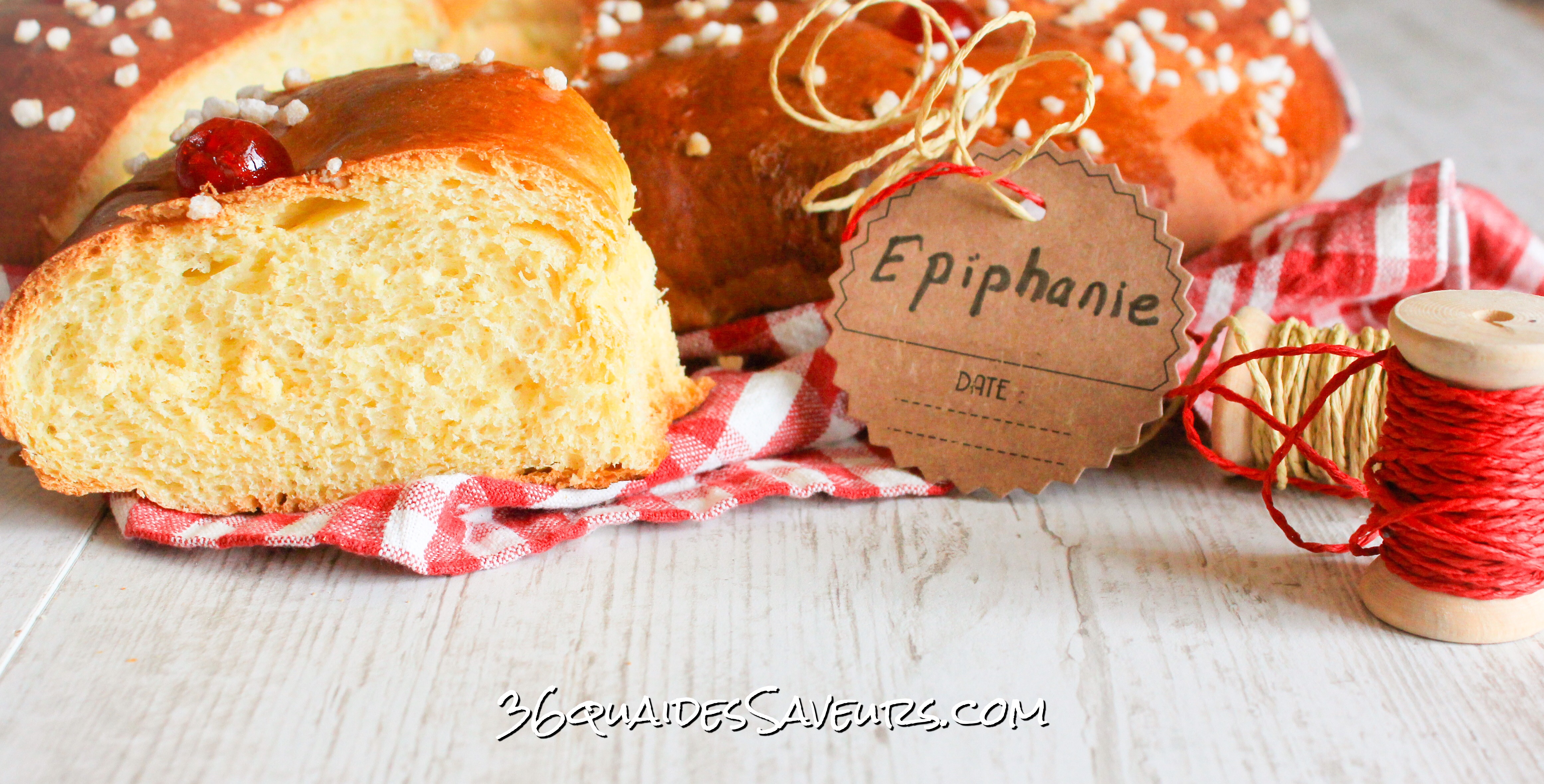 Couronne des Rois briochée 36 Quai Des Saveurs