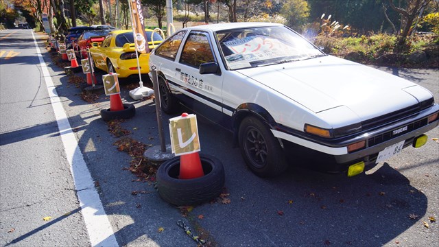 頭文字dの名車たち 千景万色 富士山写真サイト