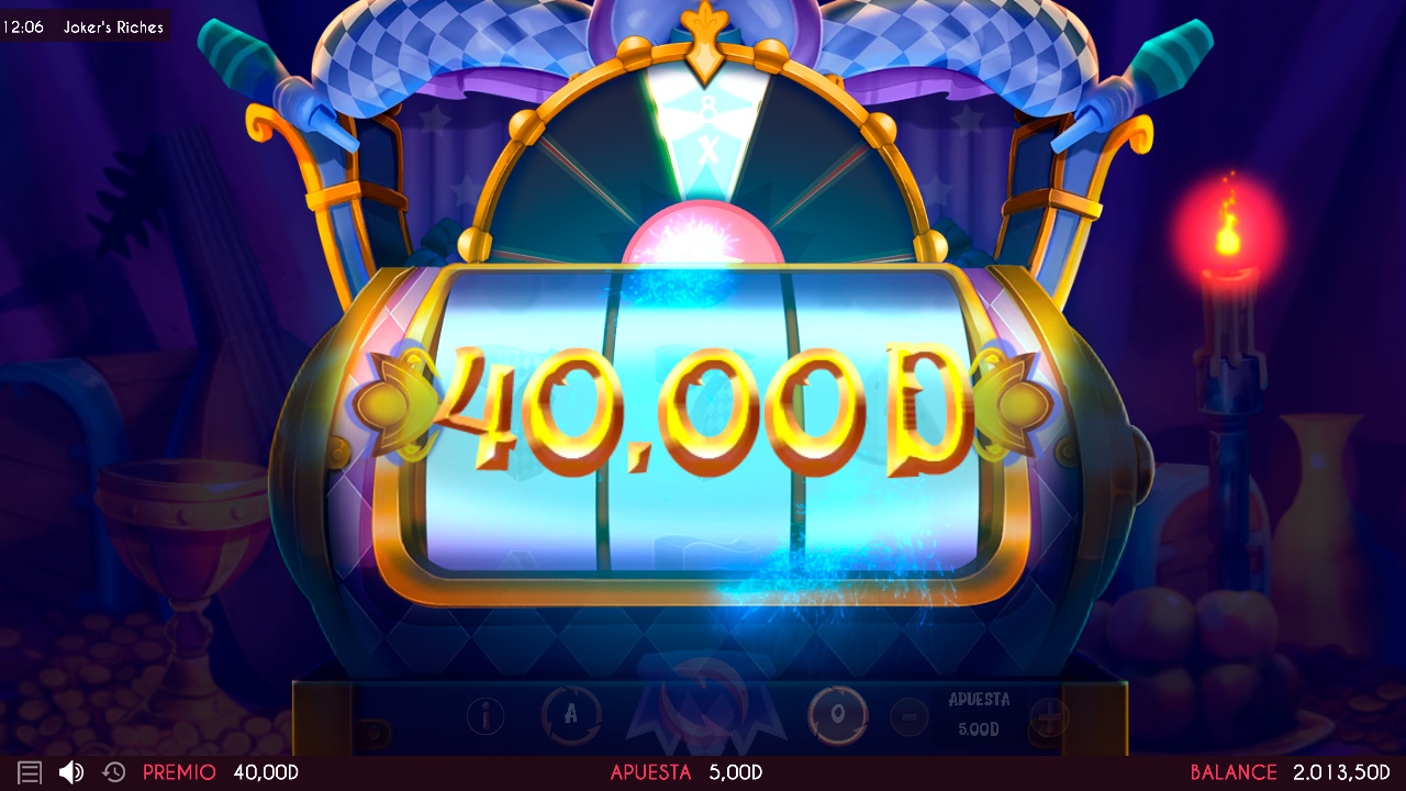Joker's Kingdom slot game by Triple Cherry