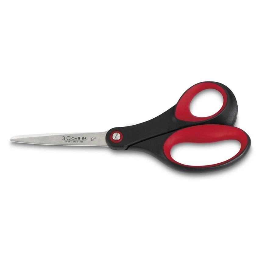 Multi Purpose Scissors Red 3 Claveles