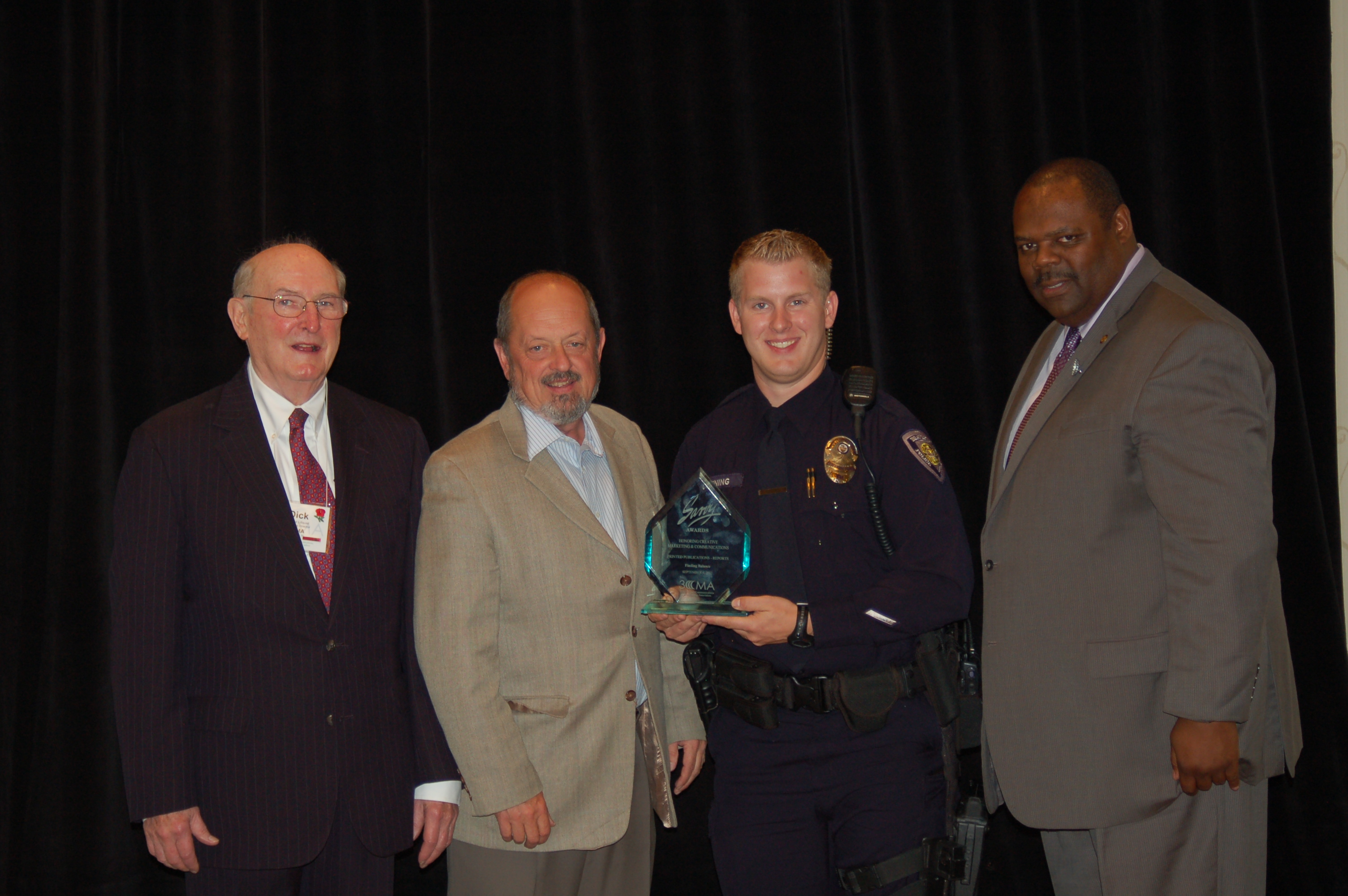 Photo Gallery • Mayor Doyle and Officer Corning Beaverton,