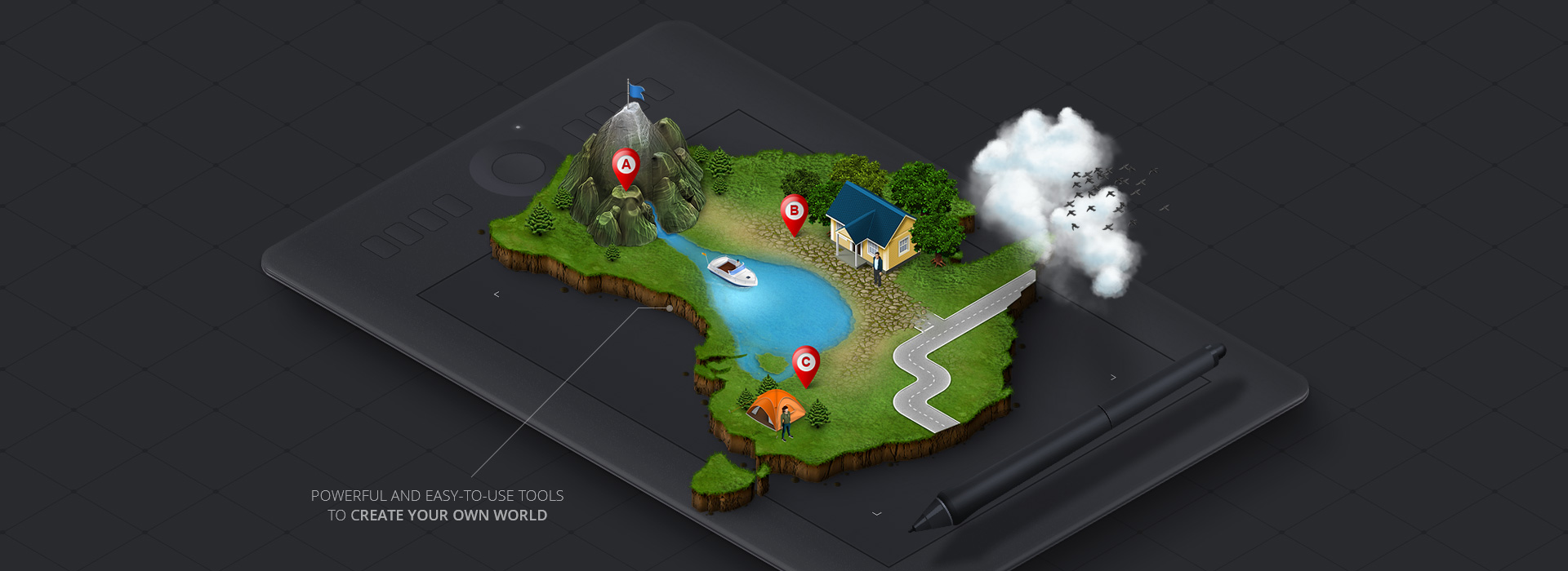 3D Map Generator 2 Isometric