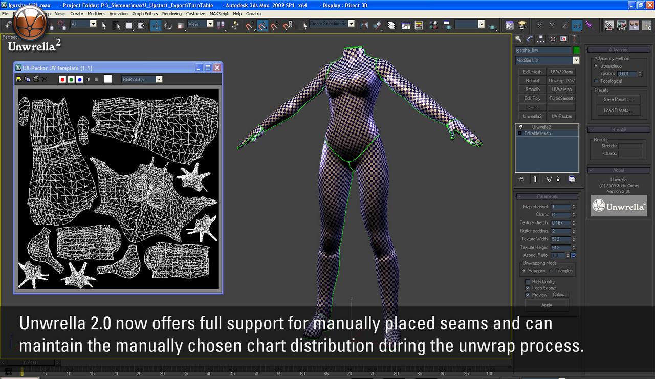 Unwrella for 3ds Max 3dPlugin