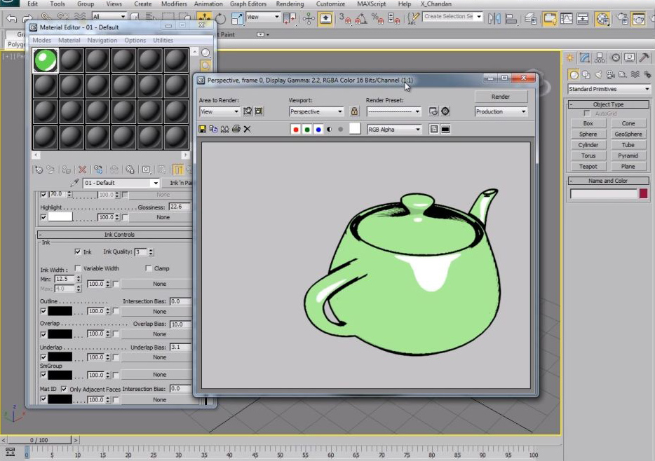 Creare uno Shader 'Toon' in 3D Studio Max 3DArt
