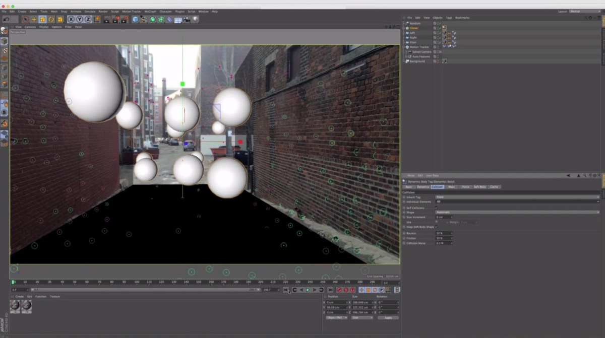 Motion Tracking in Cinema 4D