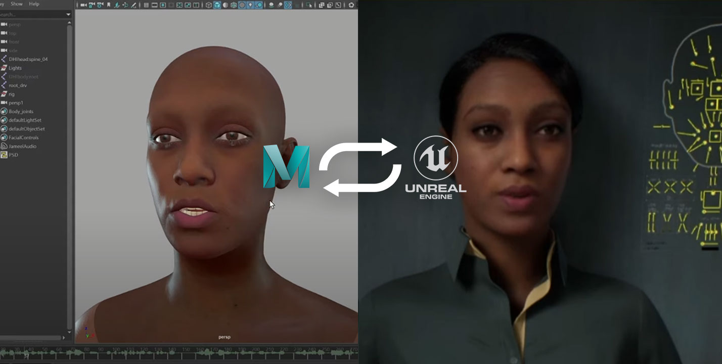 How to export MetaHuman to Maya 3DArt