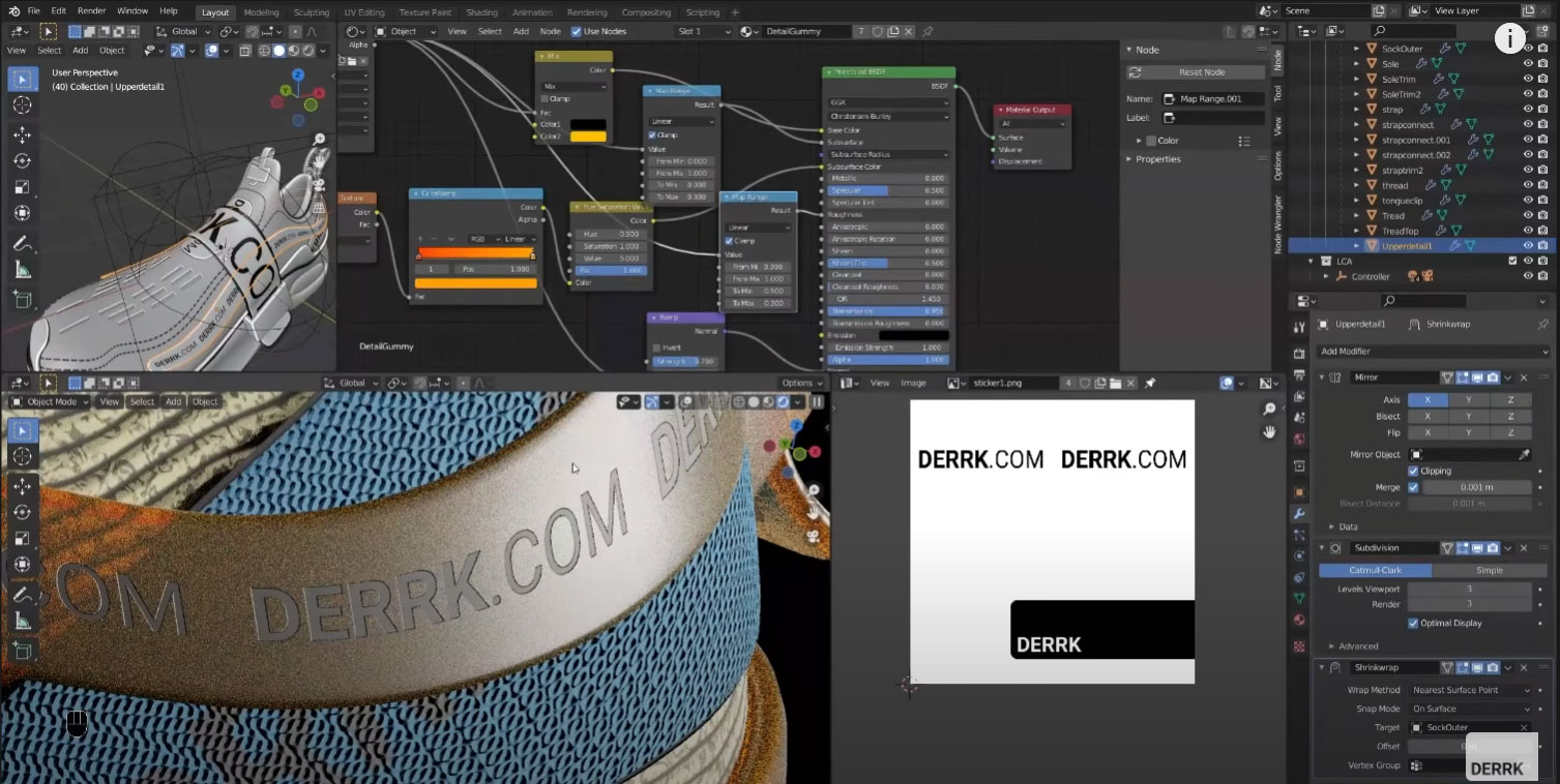 HowtoapplylabeltextureinBlender 3DArt