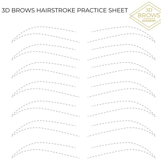 Master Microblading Hair Patterns with 3D Brows Academy