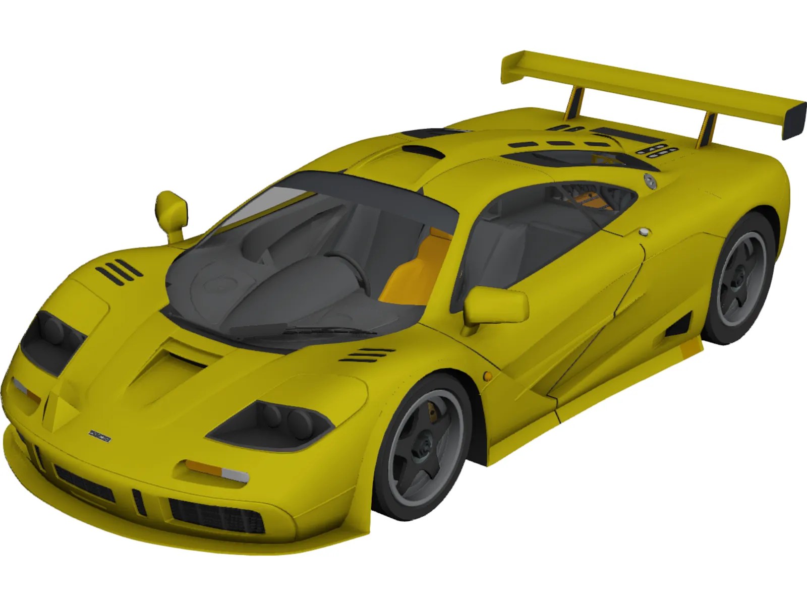 McLaren F1 LM 3D Model 3D CAD Browser