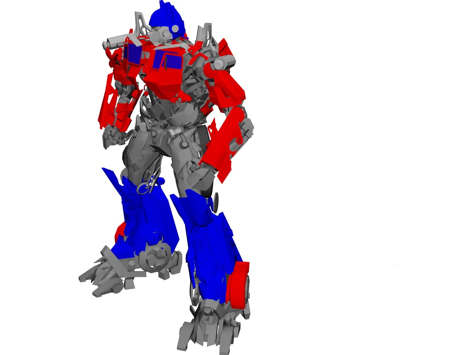Transformers Movie Optimus Prime 3D Model 3DCADBrowser