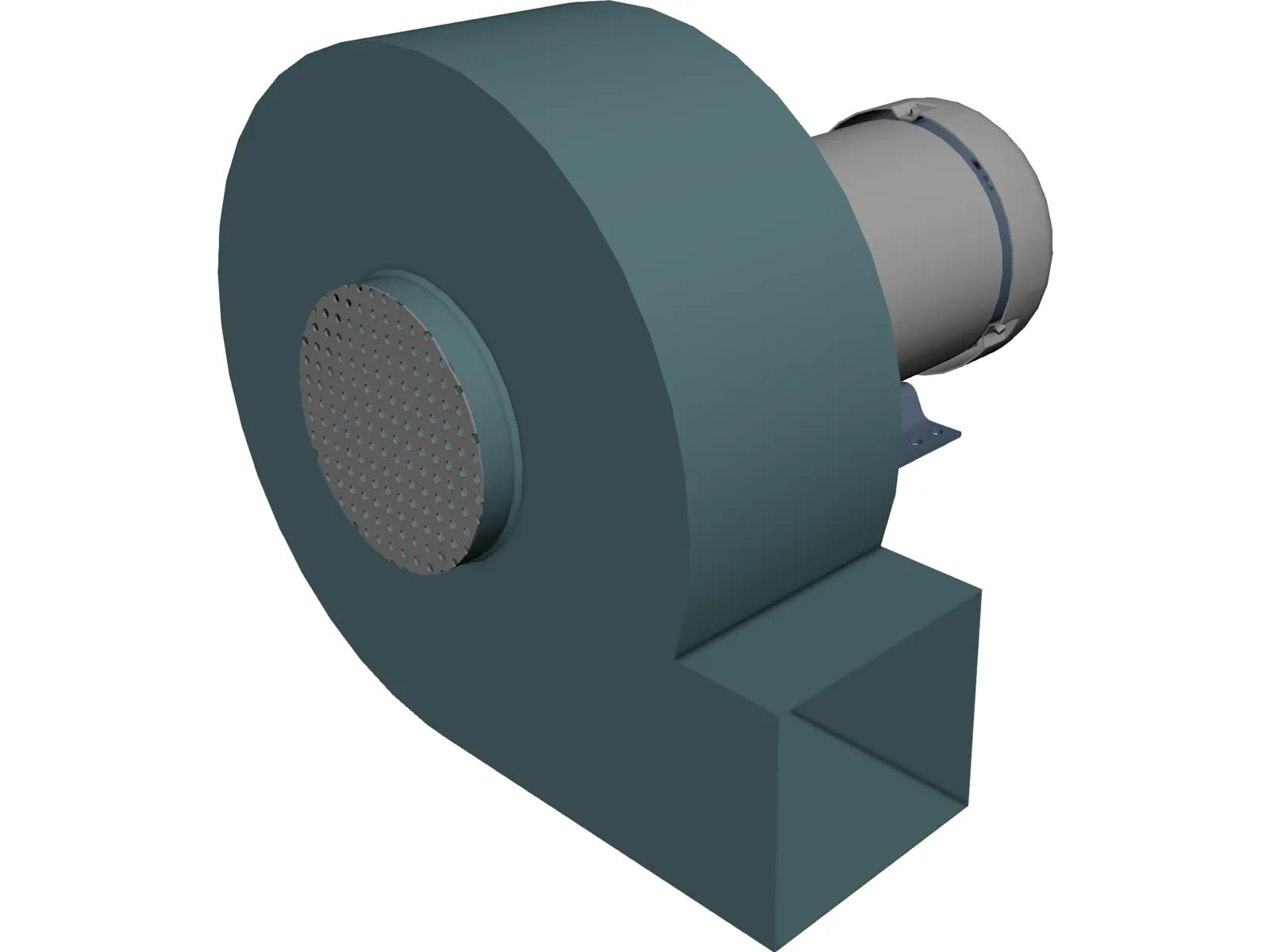 18 inch Blower 3D Model 3DCADBrowser