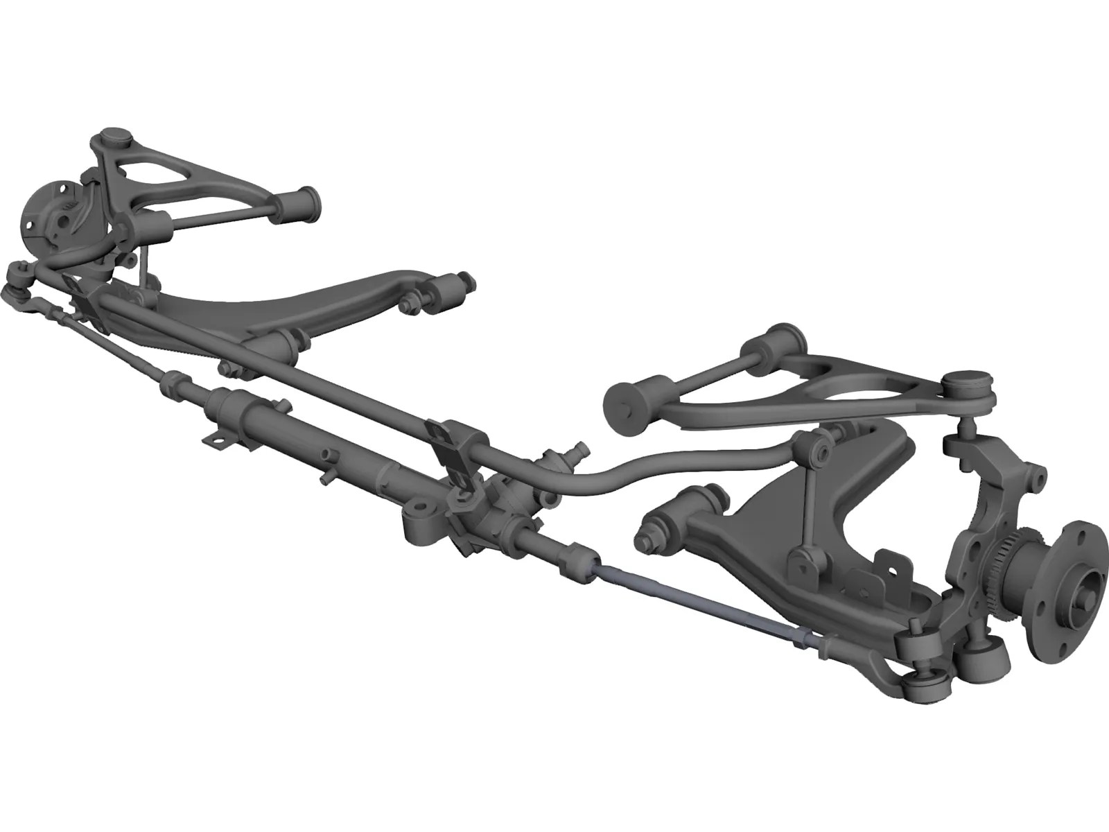 Mazda Miata Suspension 3D Model 3D CAD Browser