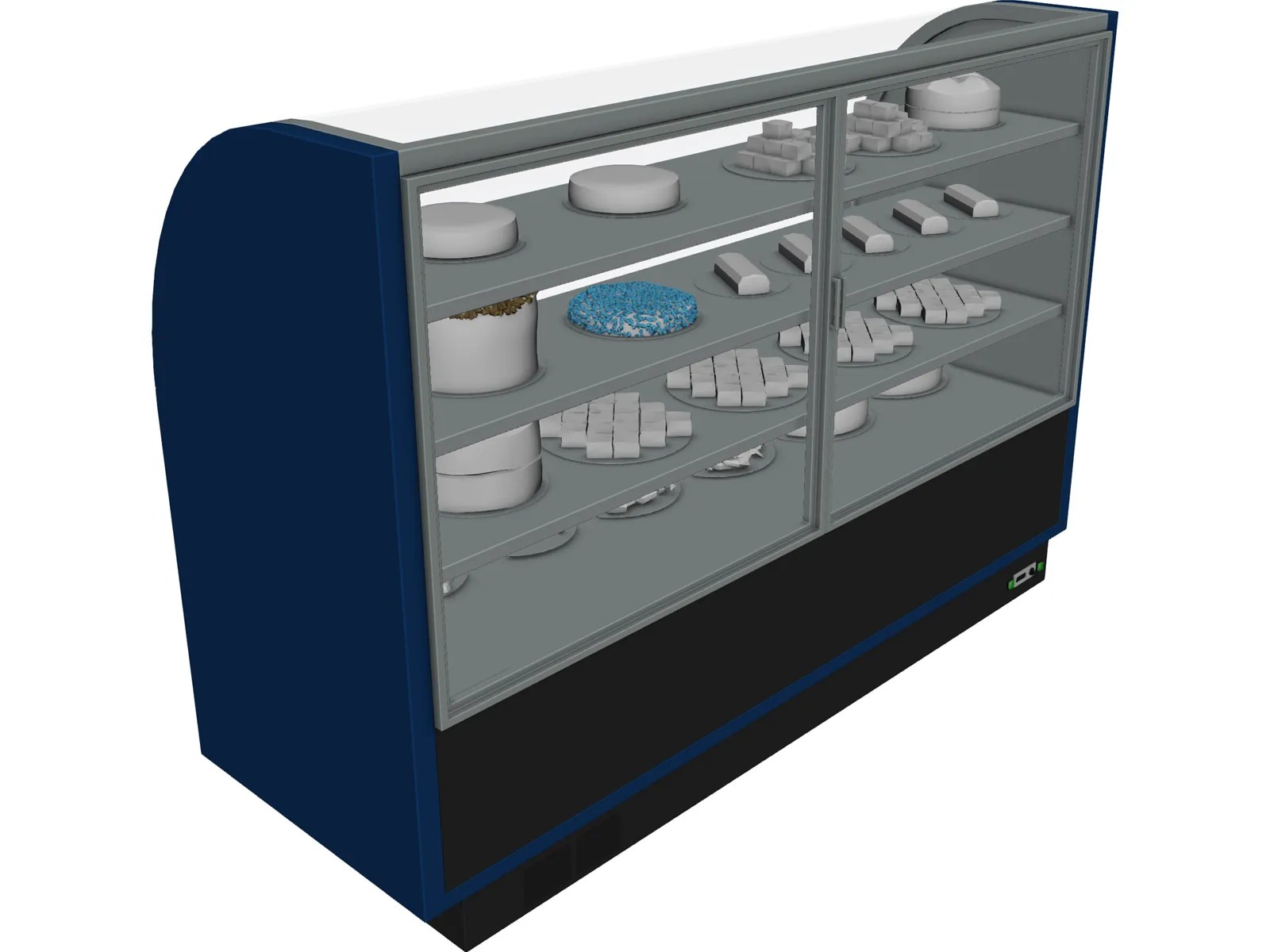 Bakery Display Case 3D Model 3D CAD Browser