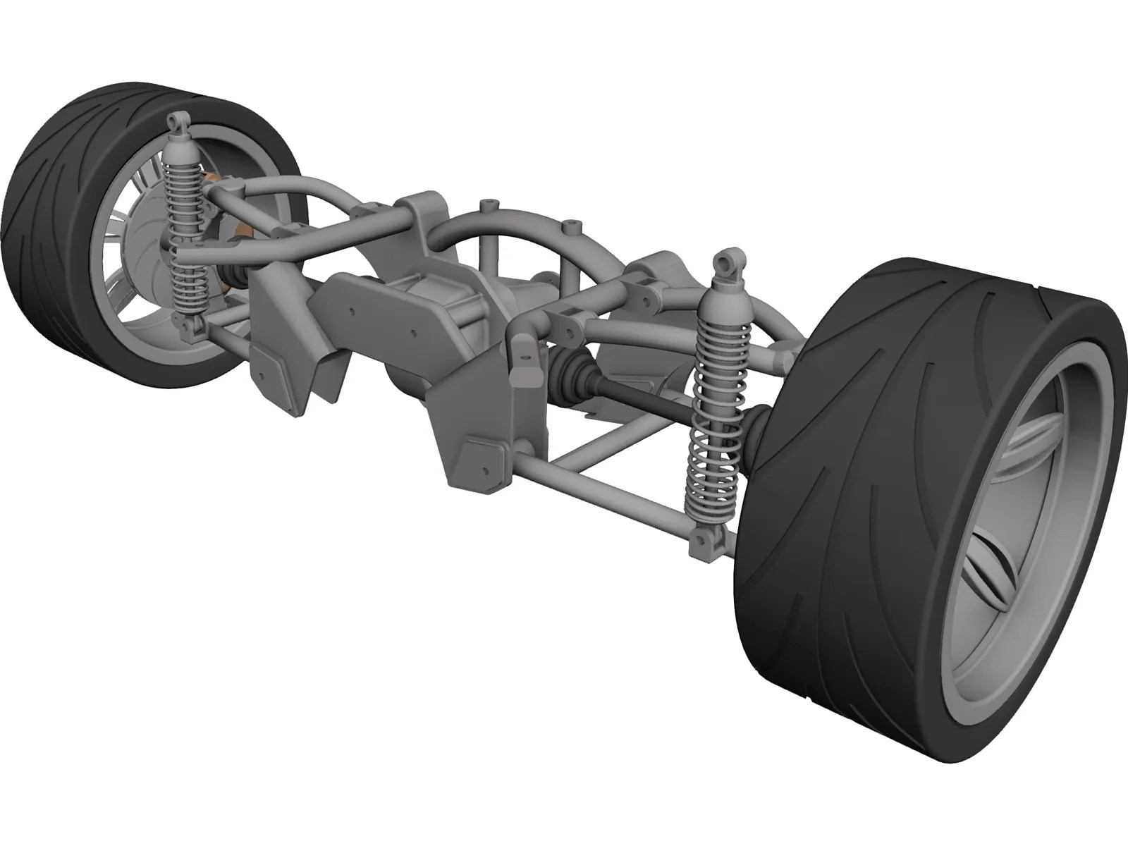 Rear Suspension CAD Model 3D CAD Browser