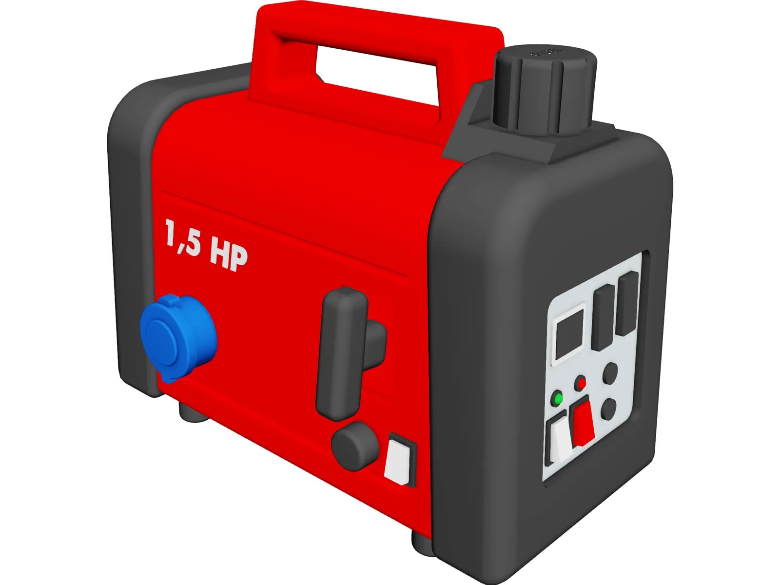 Generator 3D Model 3D CAD Browser