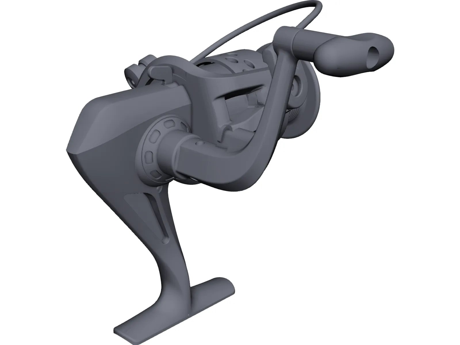Fishing Reel CAD Model 3D CAD Browser