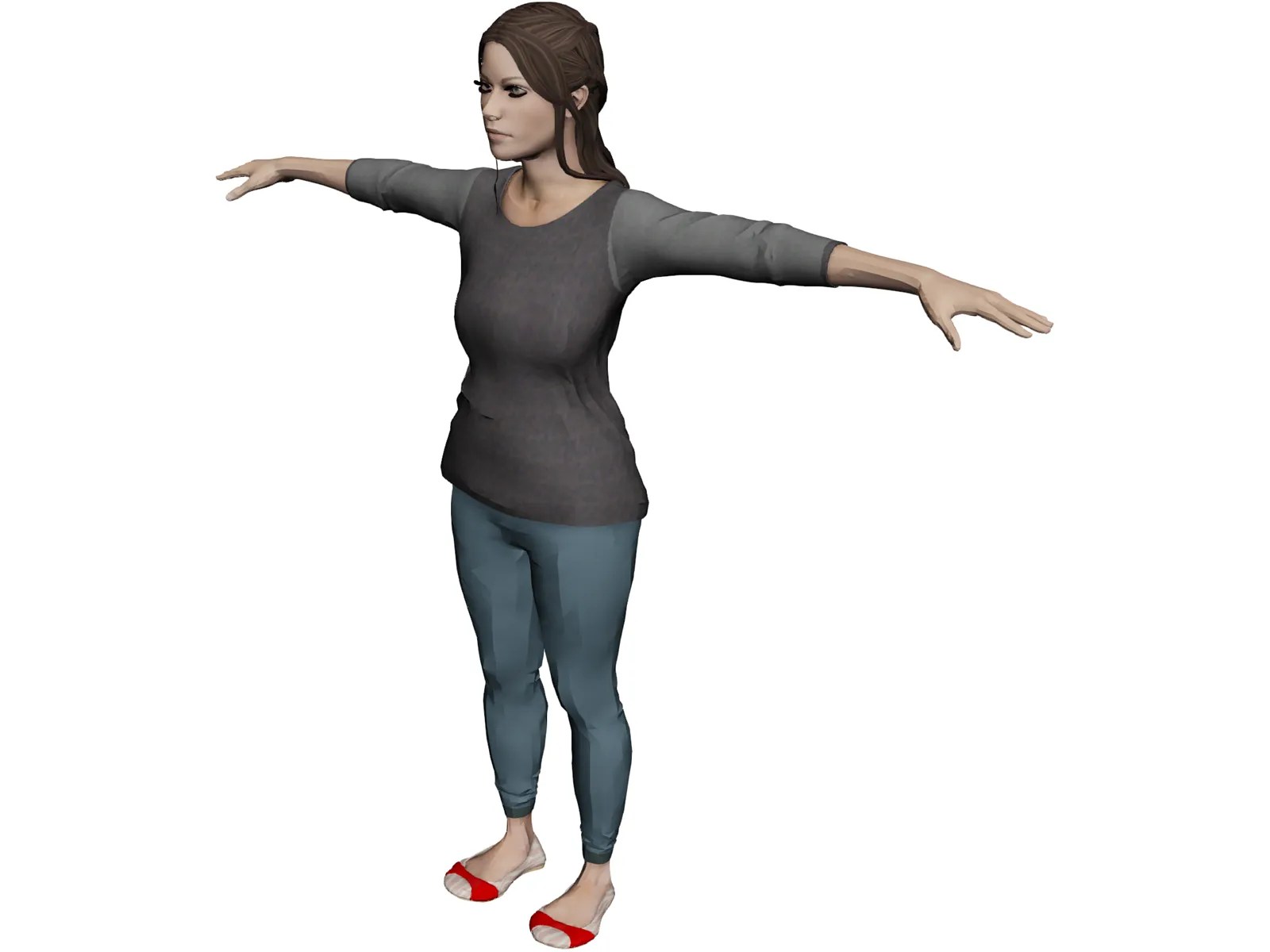 Female 3D Model 3D CAD Browser