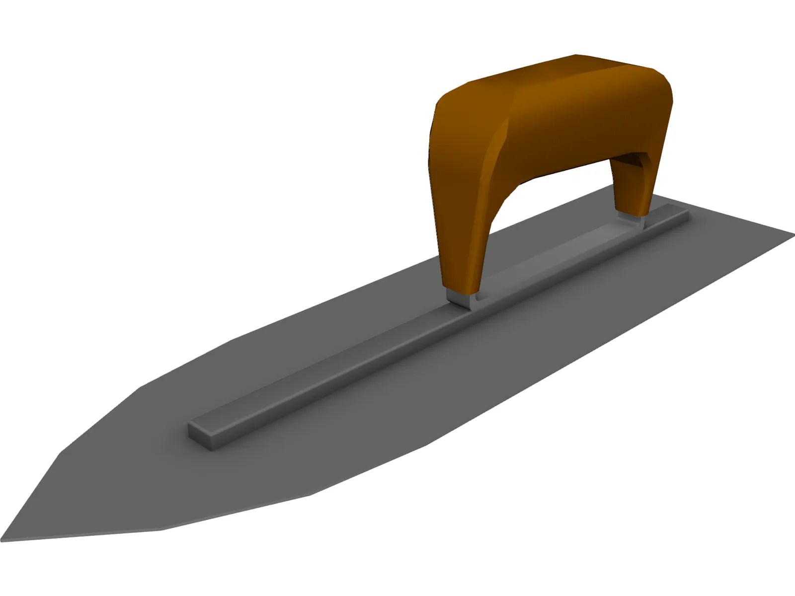 Steel Concrete Finishing Trowel 3D Model 3DCADBrowser