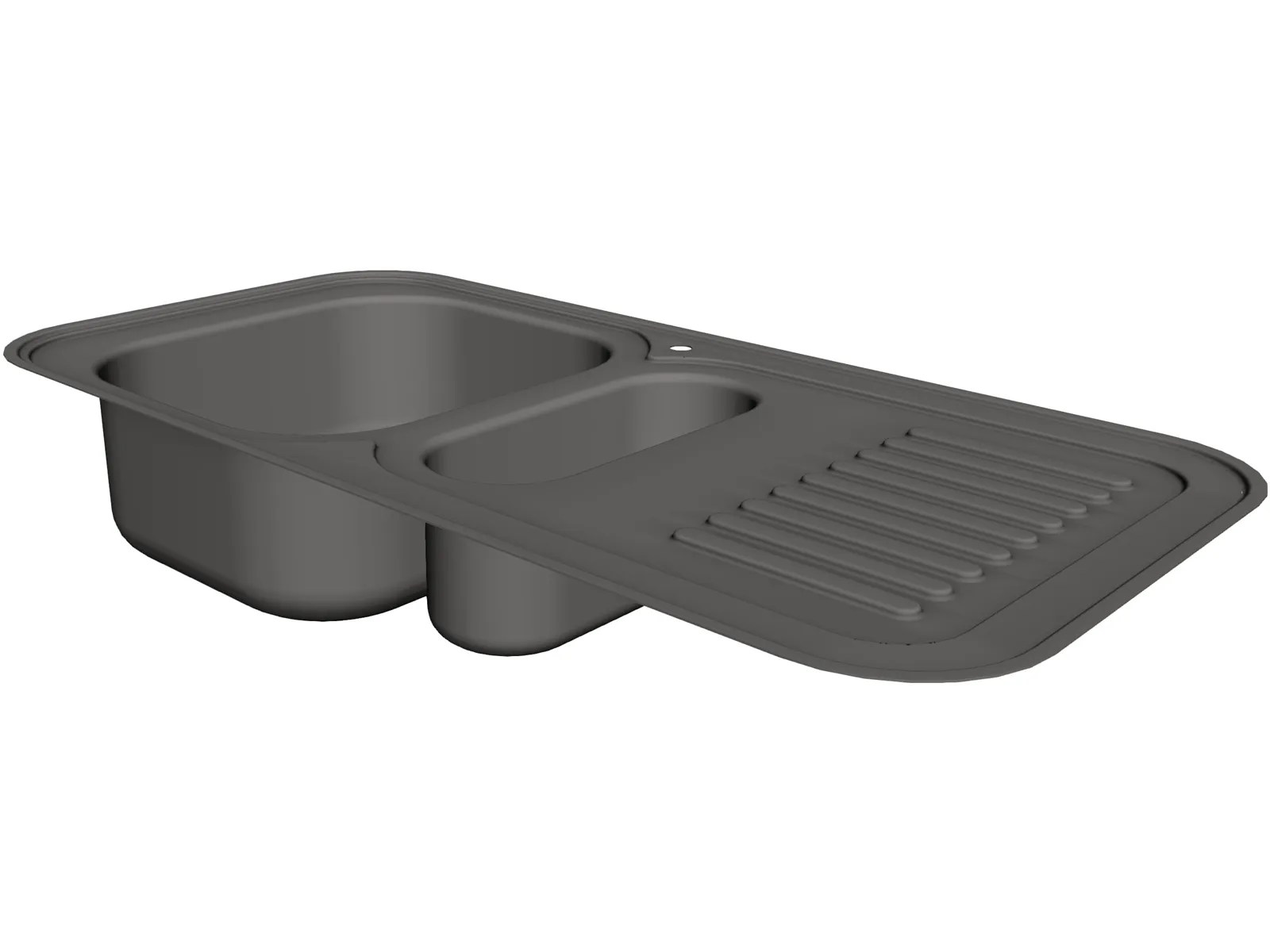 Kitchen Sink CAD Model 3DCADBrowser