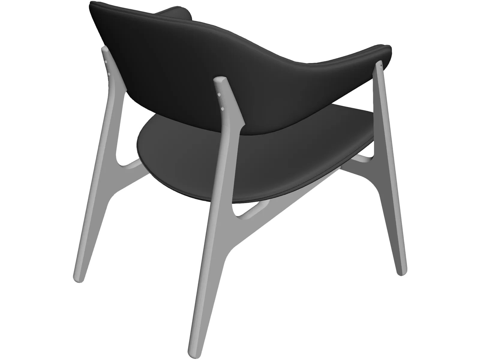 Span Lounge Chair CAD Model 3DCADBrowser