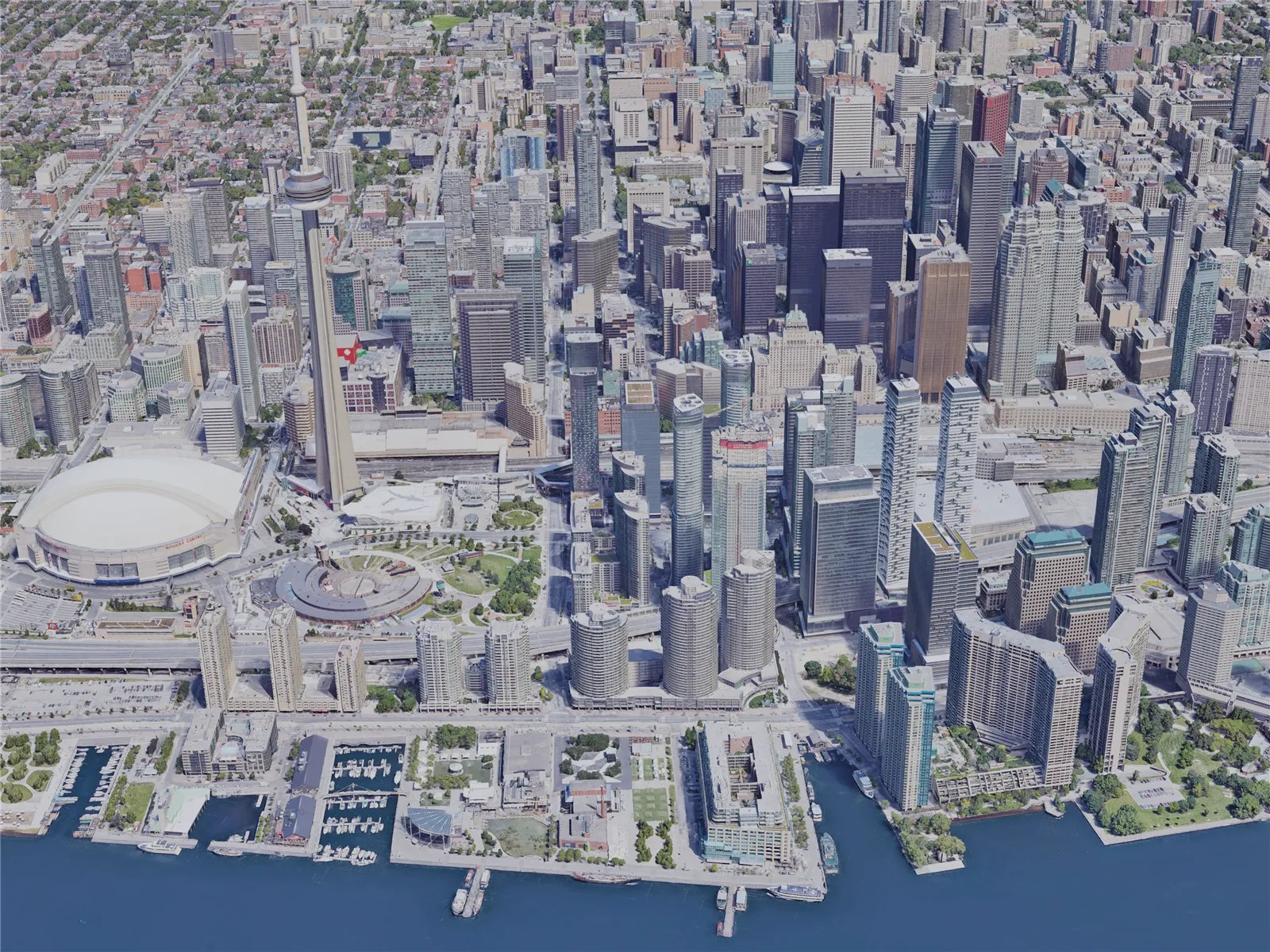 Toronto City, ON, Canada (2019) 3D Model 3D CAD Browser