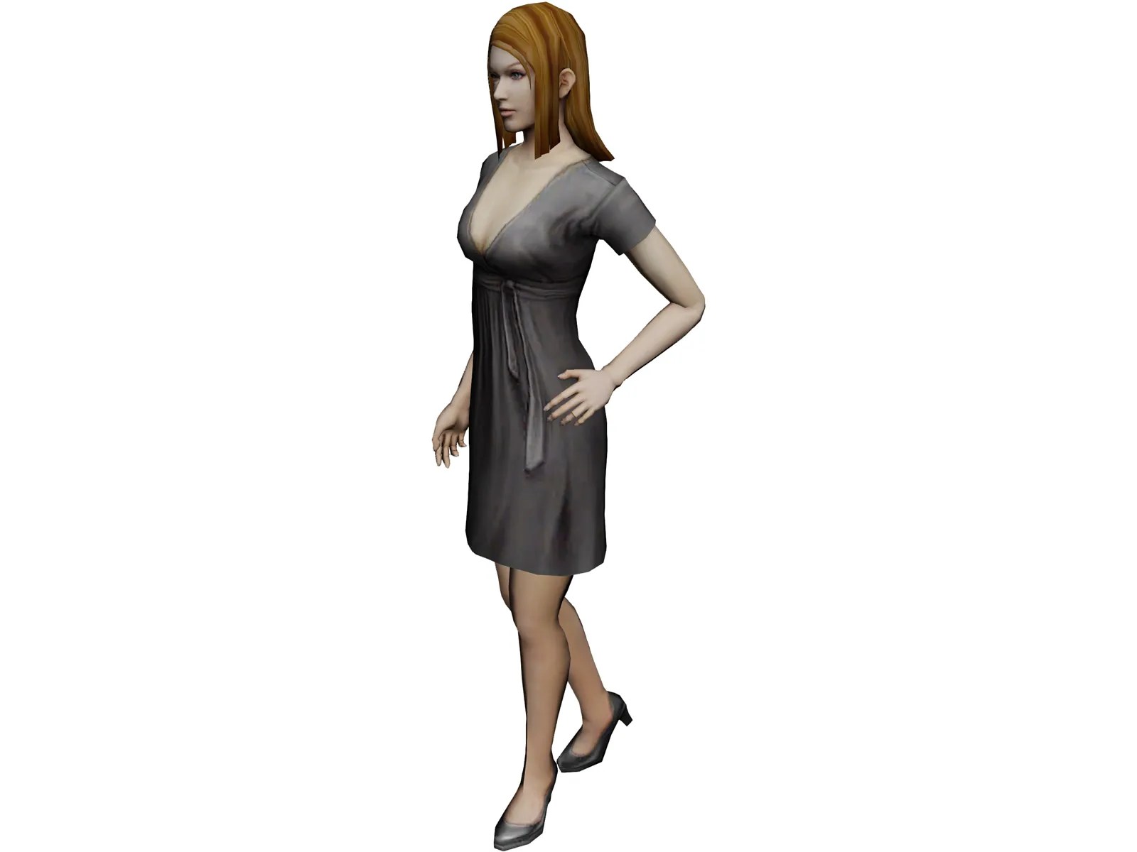 Girl 3d Model 3d Cad Browser