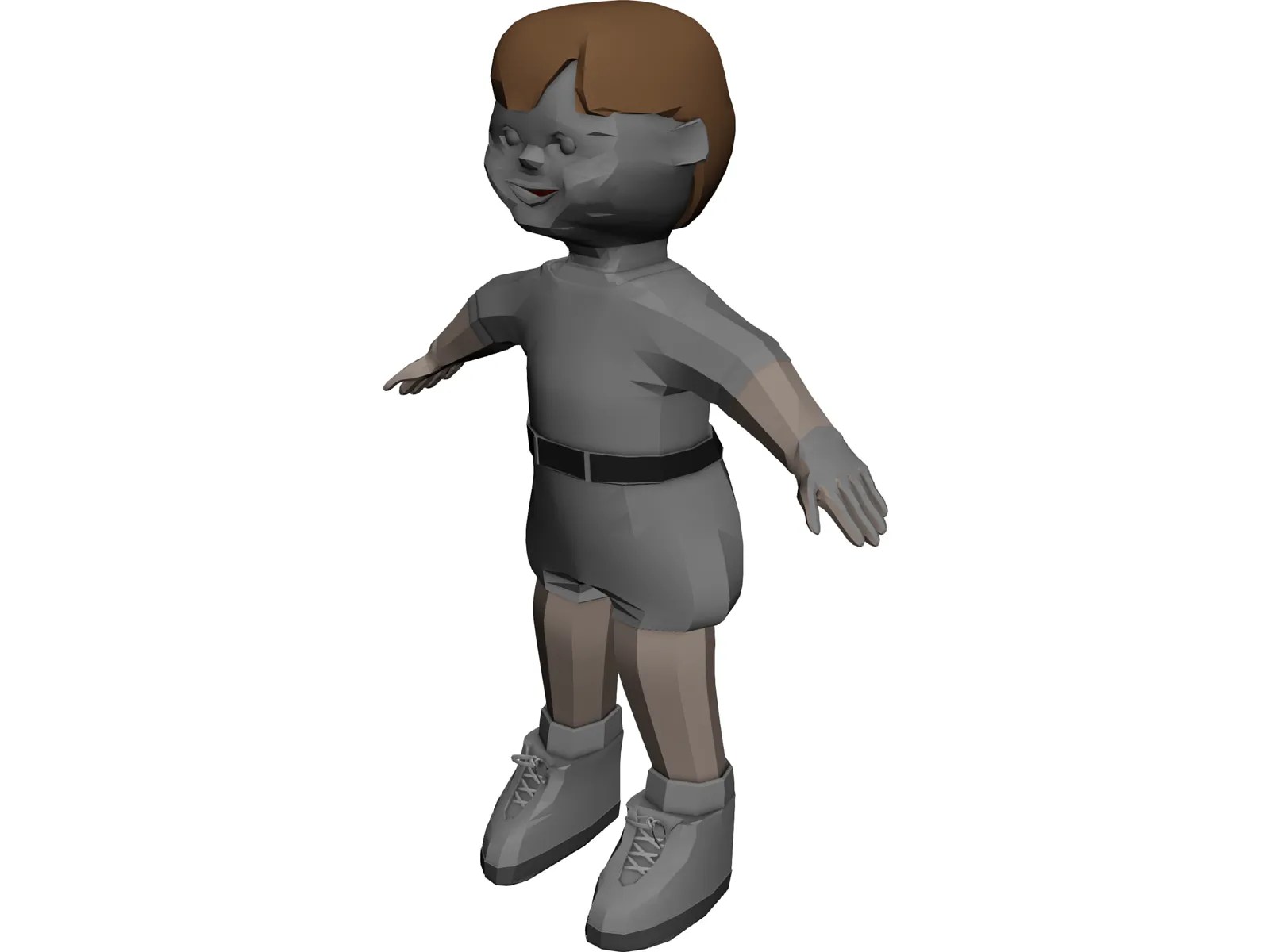 Creepy Doll free VR / AR / low-poly 3D model CGTrader