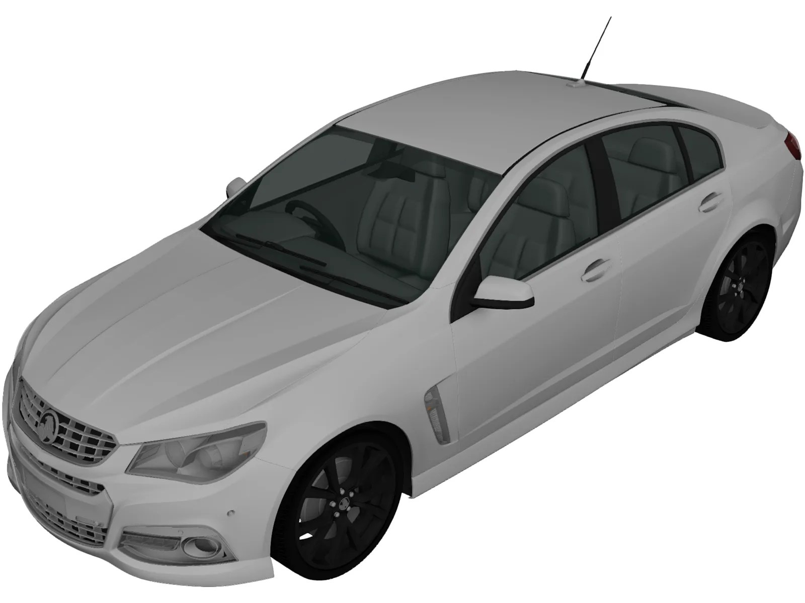 Holden Commodore SSV 3D Model (2013) 3D CAD Browser