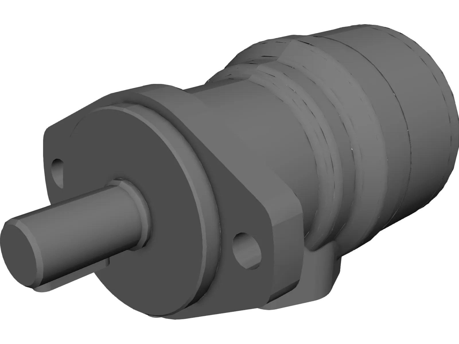 Hydraulic Motor OMR 100 CAD Model 3DCADBrowser